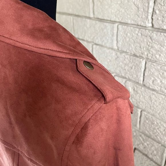 Women’s Bomber Moto Jacket Good Hart size Large NWOT - Picture 12 of 16